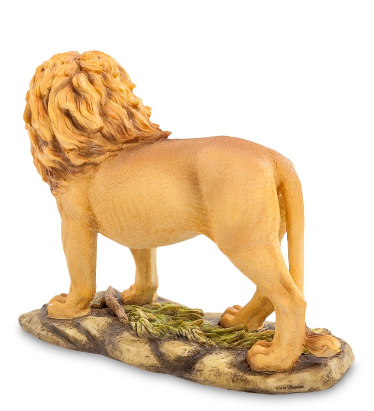 Статуэтка Благородный Лев Veronese WS-700, оборотная сторона