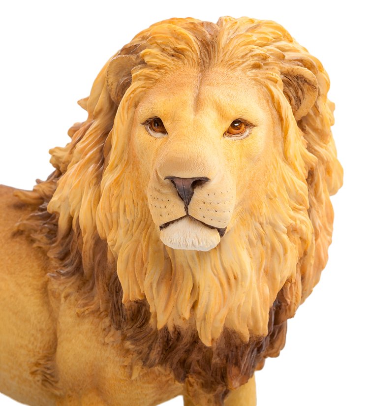 Статуэтка Благородный Лев Veronese WS-700, вид профиль