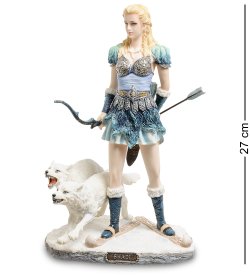 Статуэтка Скади - богиня охоты, зимы и гор