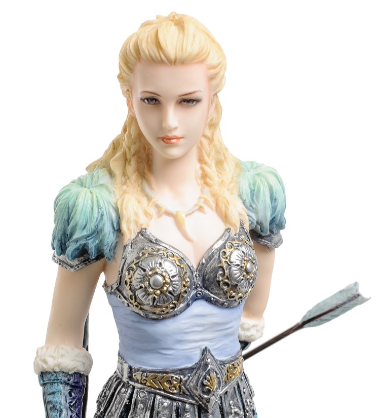 Статуэтка Скади - богиня охоты, зимы и гор Veronese WS-848, портретный вид