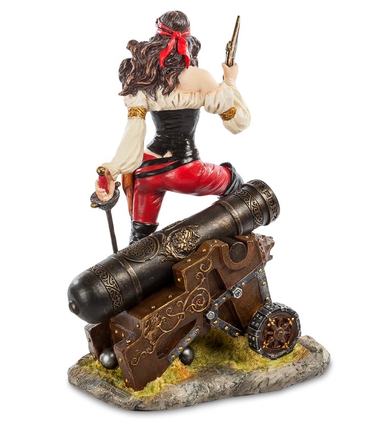 Статуэтка Леди-разбойница Veronese WS-375, оборотная сторона