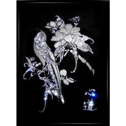 Картина Песня любви c кристаллами Swarovski