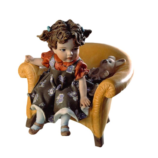 Фарфоровая статуэтка кукла Каролина