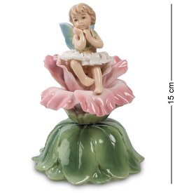 Музыкальная Статуэтка из керамики Фея