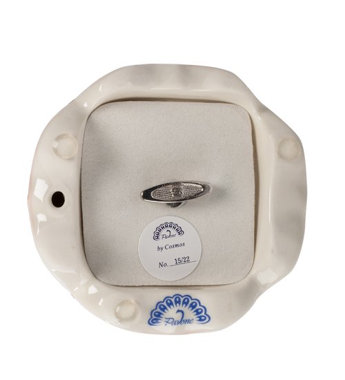 Музыкальная Статуэтка из керамики Фея Pavone CMS-15/21, вид снизу