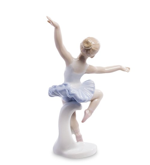 Фигурка из фарфора Юная балерина Pavone JP-27/41, оборотная сторона