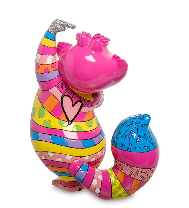 Статуэтка Чеширский кот Disney by Britto, оборотная сторона