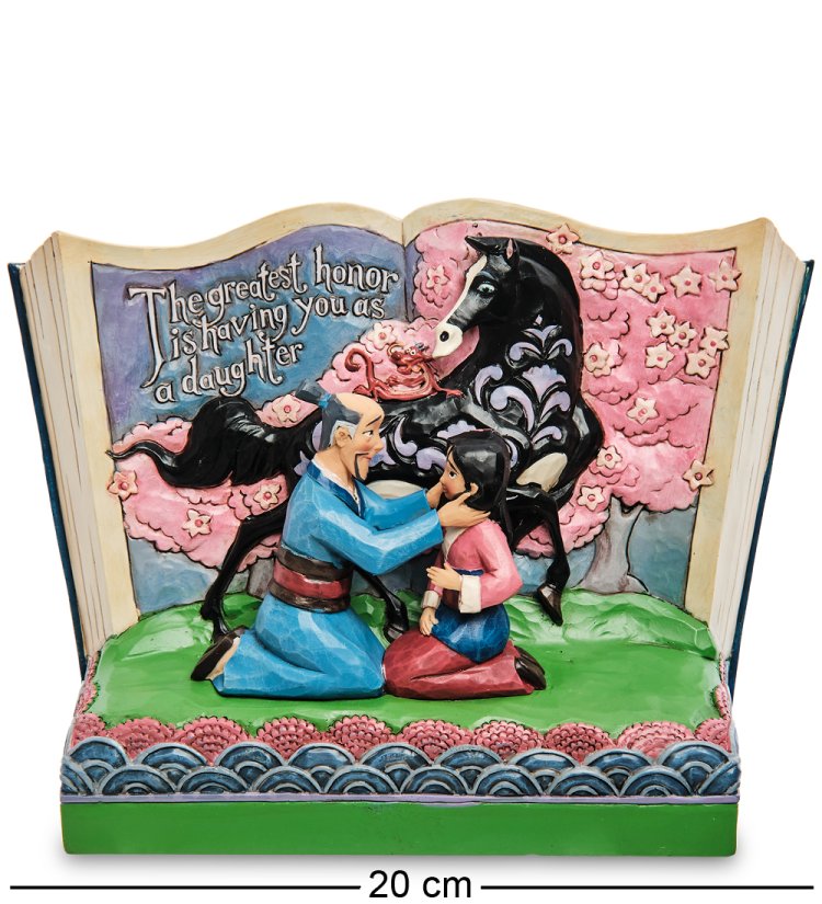 Статуэтка Мулан - Великая честь Disney Traditions, портретный вид