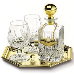 Набор для коньяка Gold Plated