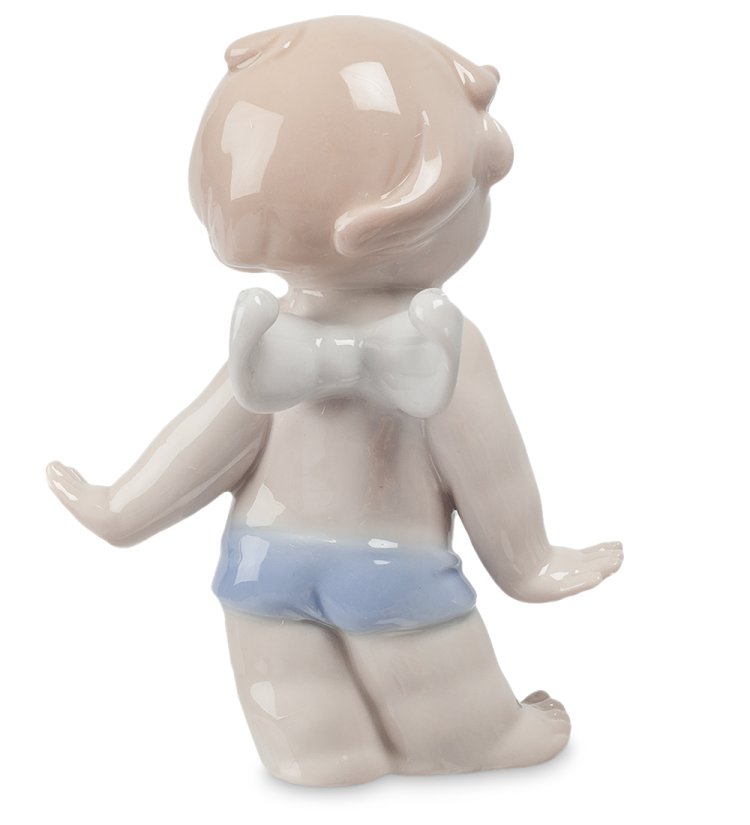 Статуэтка из фарфора Маленький Амурчик Pavone JP-09/ 9, фотография со спины