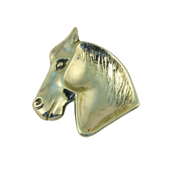 Пепельница в виде Лошади, золотая