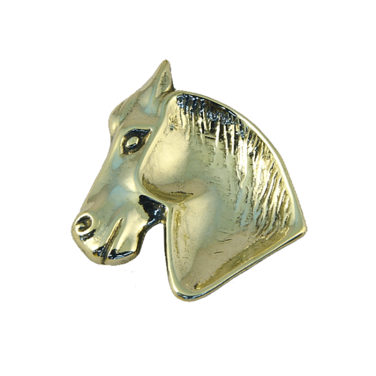 Пепельница в виде Лошади, золотая Alberti Livio AL-626