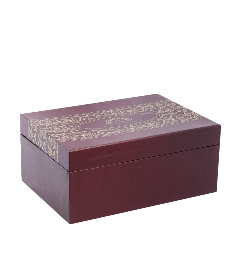 Чайный набор из фарфора на 2 персоны Дольче Вита, Маки Pavone AS-82, фотография коробки