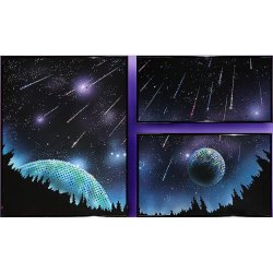 Картина Композиция Звездопад c кристаллами Swarovski