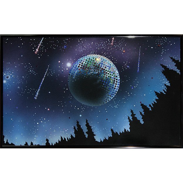 Картина Композиция Звездопад c кристаллами Swarovski