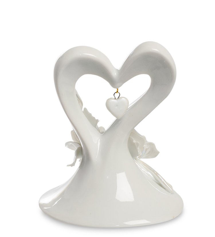 Фигурка из фарфора Сердце Pavone CMS-10/ 9, фотография с обратной стороны