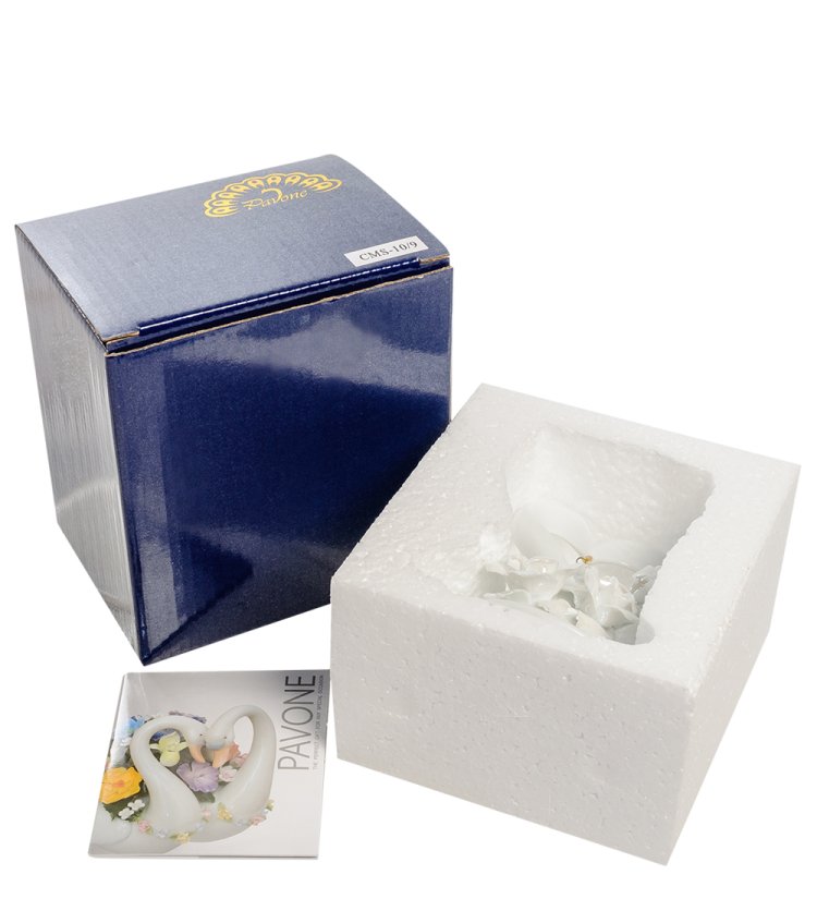 Фигурка из фарфора Сердце Pavone CMS-10/ 9, фотография коробки