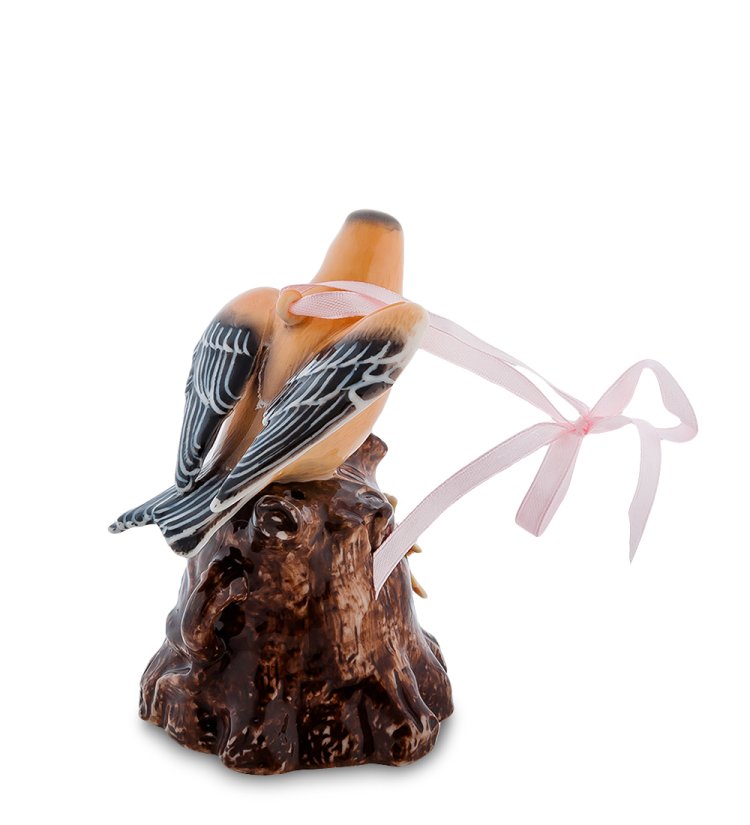 Подвесная фигурка из фарфора Птица Канарейка Pavone FM-41/ 4, фотография со спины