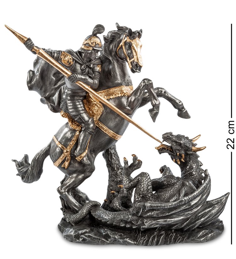 Статуэтка Георгий Победоносец Veronese WS-57
