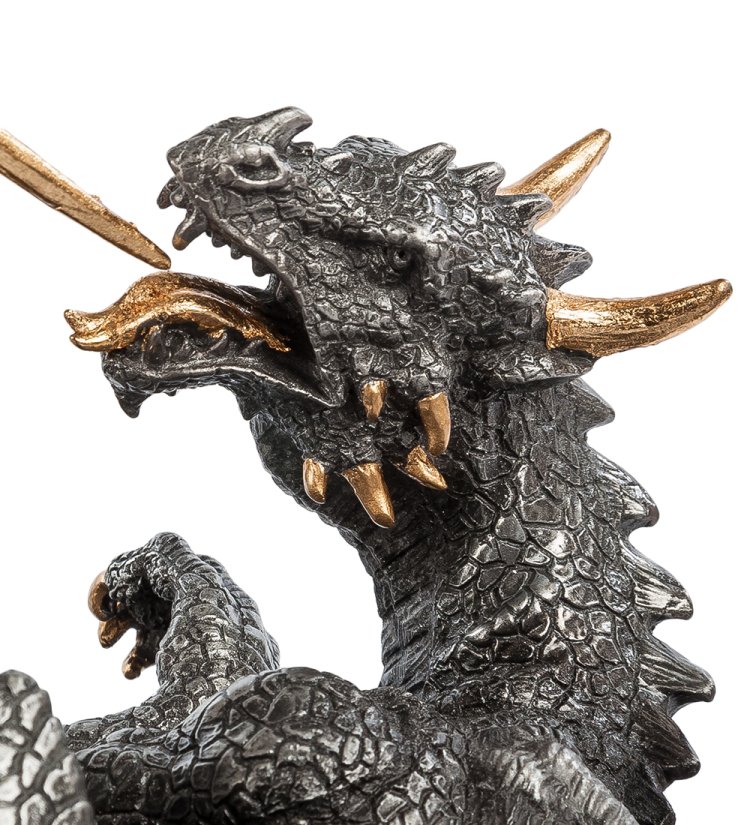 Статуэтка Георгий Победоносец Veronese WS-57, увеличенный вид дракона