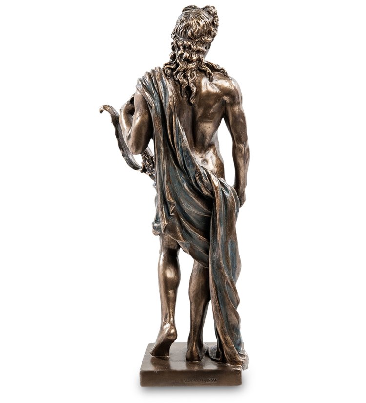 Статуэтка Аполлон с лирой Veronese WS-933, оборотная сторона