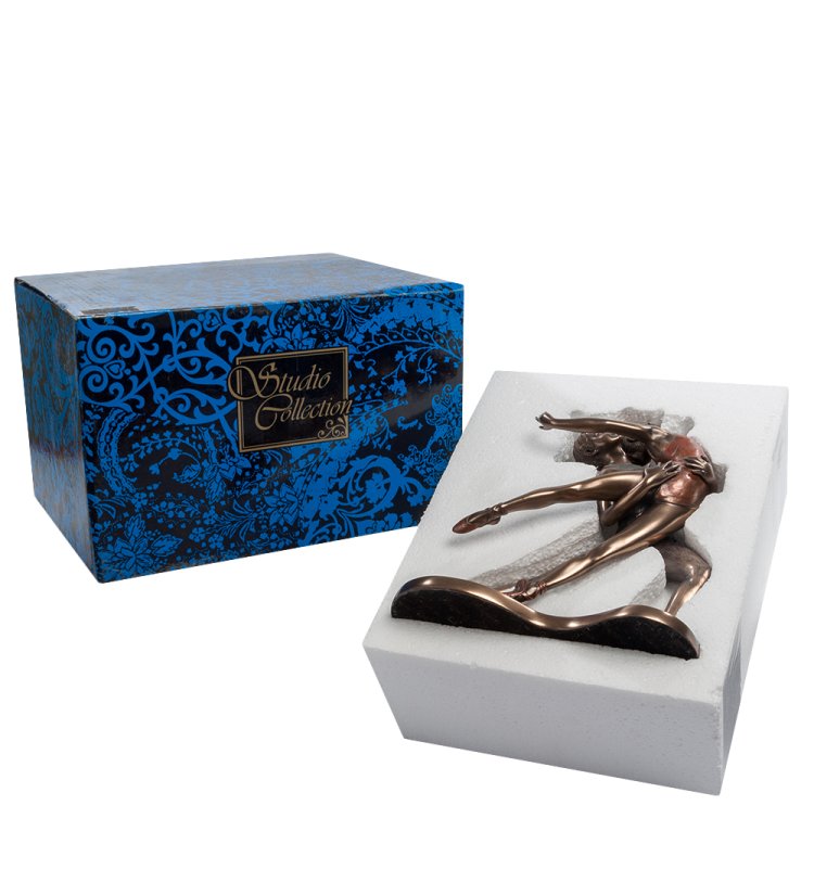 Статуэтка Балетный дуэт Veronese WS-405, упаковочный вид