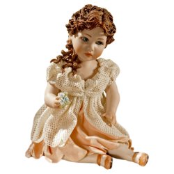 Фарфоровая Статуэтка кукла Флора