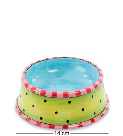 Салатник из керамики Пудель