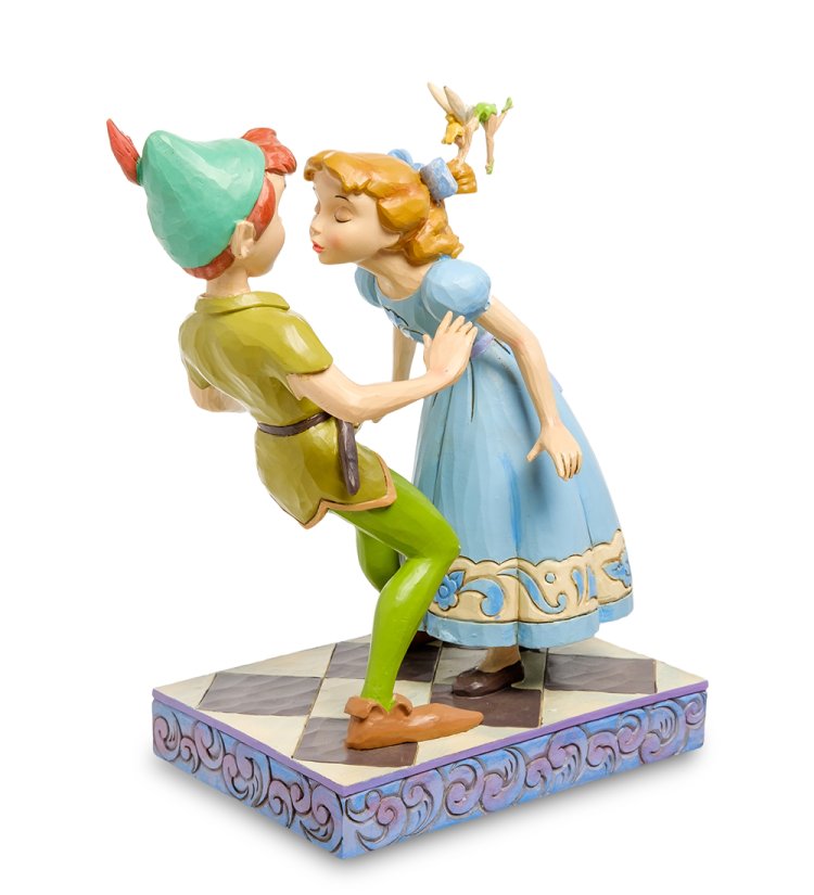 Статуэтка Питер Пен Венди и Динь-Динь Disney Traditions, оборотная сторона