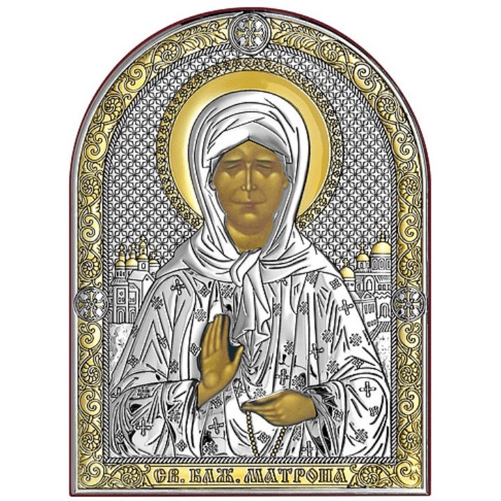 Икона Святая Матрона Московская, Размер: 13х17 см Beltrami 6402/O3