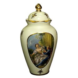 Ваза с крышкой Буше, высота 35 см