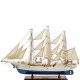 Модель норвежского корабля Christian Radich 1937 г. вид сбоку