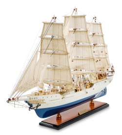 Модель норвежского корабля Christian Radich 1937 г.