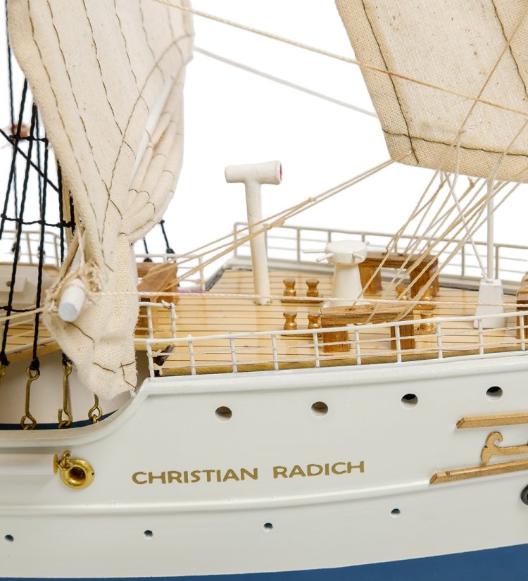 Модель норвежского корабля Christian Radich 1937 г.фото 3