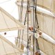 Модель норвежского корабля Christian Radich 1937 г. фото мачты