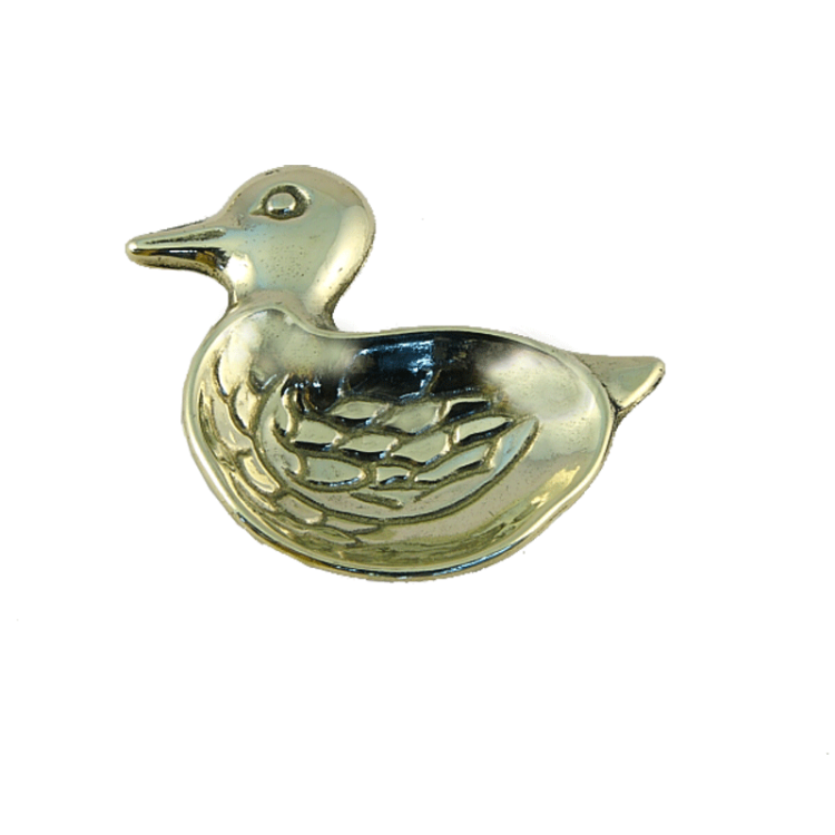 Пепельница в виде Уточки, золотая Alberti Livio AL-628