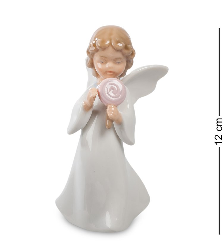 Статуэтка из фарфора Ангелочек с леденцом Pavone CMS-11/ 5
