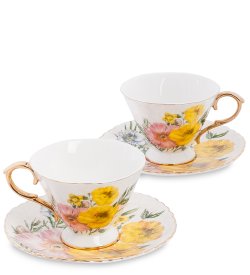 Набор для чая на 2 персоны из фарфора Дольче Вита