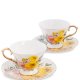 Набор для чая на 2 персоны из фарфора Дольче Вита Pavone AS-84