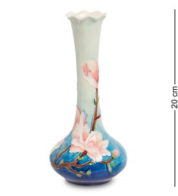 Узкая Ваза для цветов из фарфора Цветущая Сакура