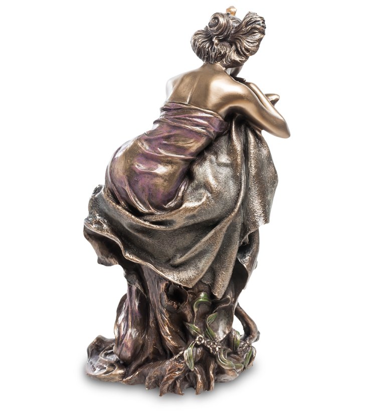 Статуэтка Дама - Альфонс Муха Veronese WS-584, оборотная сторона