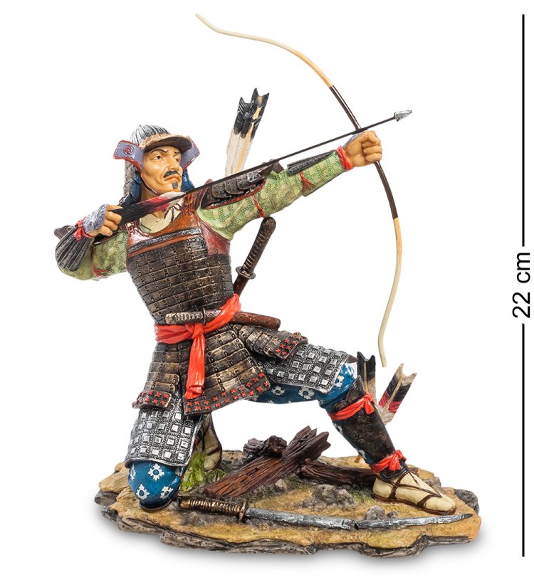 Статуэтка Самурай на охоте Veronese WS-733