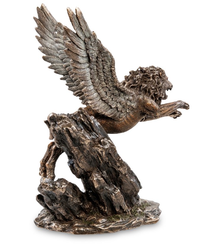 Статуэтка Лев Святого Марка - Атака Veronese WS-934, оборотная сторона