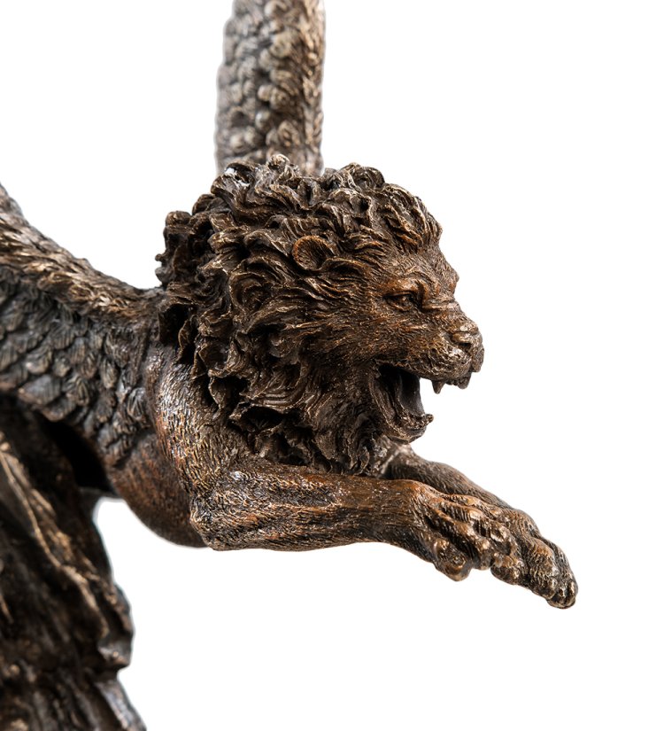 Статуэтка Лев Святого Марка - Атака Veronese WS-934, портретный вид