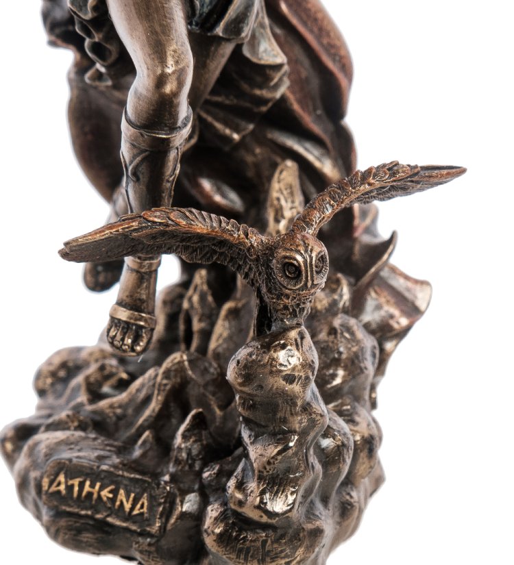 Статуэтка Афина на поле боя Veronese WS-1010, увеличенный вид деталей