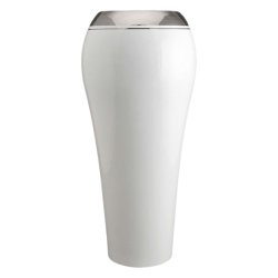 Ваза для цетов Ring Высокая белая