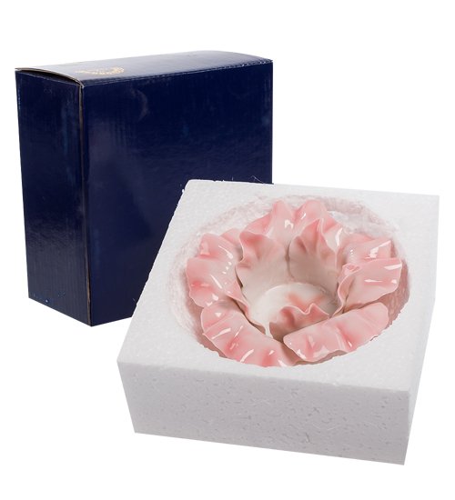 Подсвечник из керамики Гибискус Pavone CMS-26/ 5, упаковочный вид