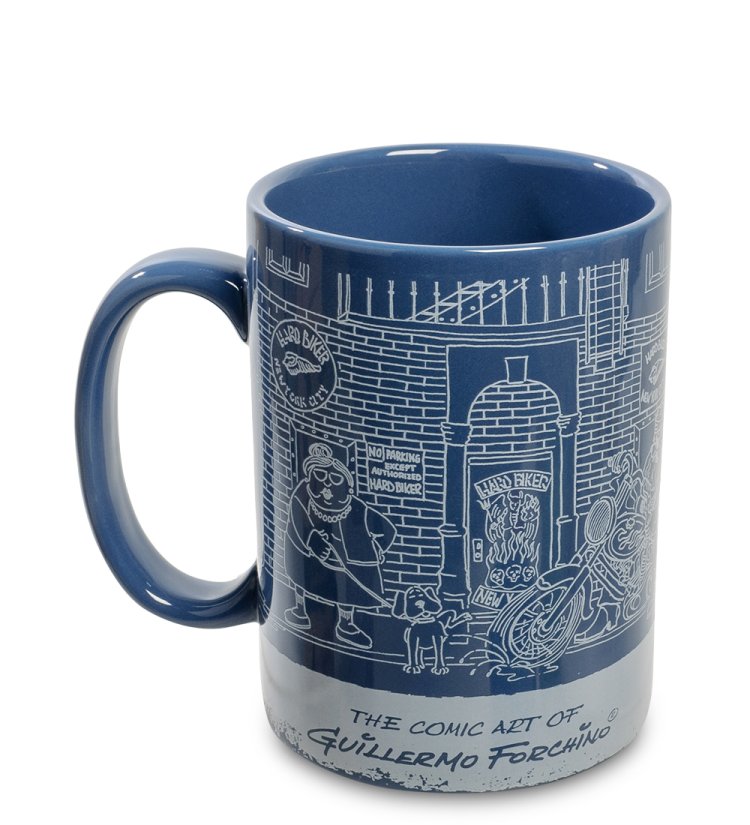 Кружка Серьезный Байкер - Mug The Motorbike Forchino FO-83000, оборотная сторона