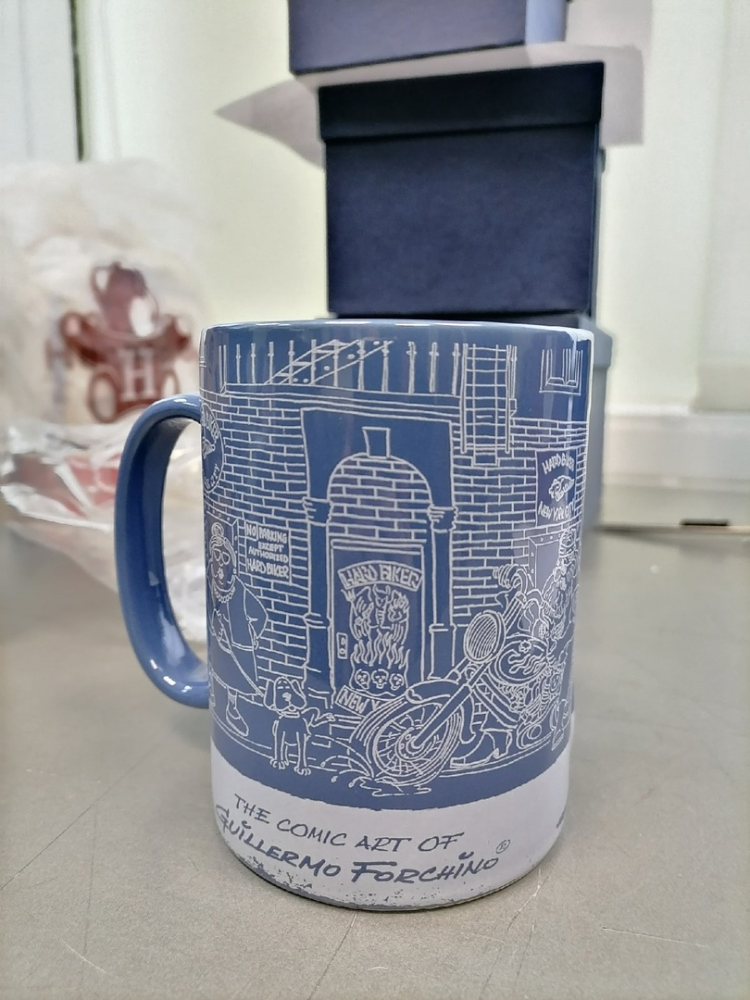 Кружка Серьезный Байкер - Mug The Motorbike Forchino FO-83000, фото со склада оборотная сторона