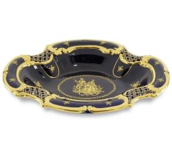 Овальное Блюдо коллекция Amante Blu